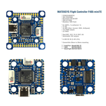 Kontroler lotu Matek F405-miniTE